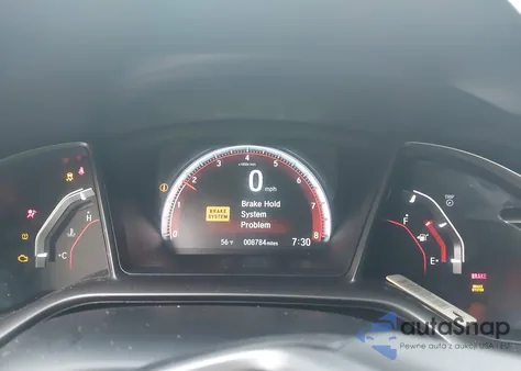 2019 Honda Civic Si z USA, uszkodzony, nr VIN 2HGFC1E51KH702694